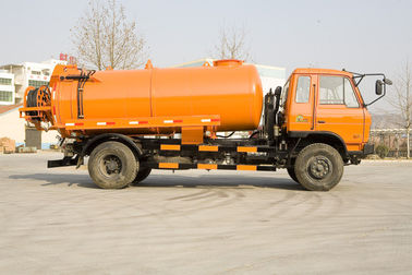 266 cavalli vapore di aspirazione delle acque luride trasportano 6 il ³ su autocarro arancio del corpo 3-30m del carro armato del camion di smaltimento dei rifiuti delle ruote