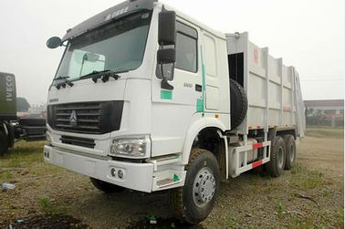 6x4 camion del compattatore dei rifiuti limite di emissione dell'euro II, camion di immondizia compatto 12m3
