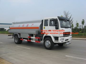 Rimorchio del serbatoio di combustibile 140HP del camion di serbatoio di benzina della luce di Sinotruk Howo7 euro 5-6 CBM 4X2 LHD