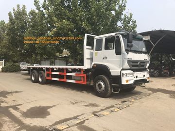 camion a base piatta di Sinotruk Howo delle gomme 4x2 6 per 10 - 20T carico Capaicty LHD