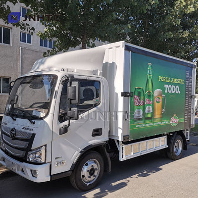 L'euro 2 di HOWO 5 camion del congelatore di frigorifero di tonnellata 4x2 il trasporto dell'alimento degli ortaggi da frutto