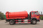 capacità del carro armato del camion 10M3 di aspirazione delle acque luride di 4x2 Sinotruk Howo7 nel colore rosso