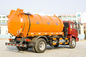 Camion di smaltimento dei rifiuti delle acque luride con la combinazione ad alta pressione di aspirazione e di lavaggio