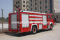camion dei vigili del fuoco di salvataggio del motore 400HP con il serbatoio di acqua e gli idranti di capacità di 8 tonnellate