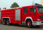 Veicoli di soccorso rossi e bianchi del fuoco del camion dei vigili del fuoco SINOTRUK HOWO 6x4 12m3 di salvataggio del pompiere