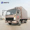 SINOTRUK HOWO 6 tonnellate di 116hp LHD di camion Van Cargo Truck della scatola