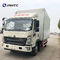 Trasporto di bassa potenza 4x2 Van Container Cargo Box Truck di HOWO