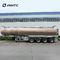 Utilizzato 3 assi 45000 litri rifornisca il acciaio al carbonio del rimorchio del camion cisterna/alluminio di combustibile