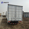 Camion Van Cargo Truck della scatola di SINOTRUK HOWO LHD 6 tonnellate di 116hp