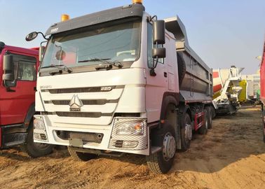 8x4 40 ruota guidata di Ton Heavy Duty Dump Truck Howo 12 per colore bianco del carico cubico 30