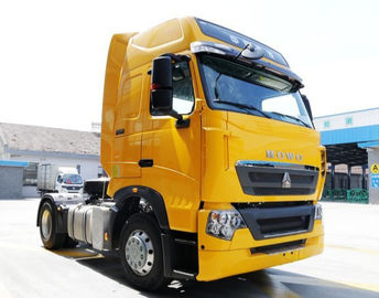 Limite di emissione giallo dell'euro II del camion 290hp del trattore di Sinotruk 4x2 Howo di colore