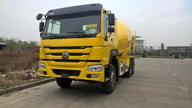 colore giallo di Sinotruk Howo del camion della betoniera dei tester 6x4 12 del cellulare cubico di Sinotruk Howo