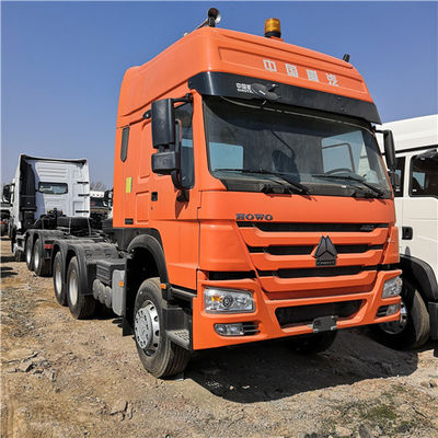 Camion capo ZZ4257V3241V del rimorchio arancio di Howo Sinotruk 371