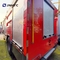 HOWO 4*4 Camione antincendio HOWO 5000L Cisterna a schiuma d'acqua Camione antincendio Mini Camione antincendio
