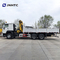 Sinotruk HOWO 6x4 400HP Cargo Truck Con 10Ton Boom Crane Truck Cina Fabbrica