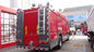 camion dei vigili del fuoco di salvataggio della base di ruota di 4600mm, camion di modello dell'autopompa antincendio con 4 porte