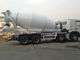 betoniera 8x4 10cbm del camion di 266-371hp Euro2 Euro3 HOWO A7 nel colore bianco rosso