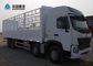 Camion pesante del carico di A7 Howo Sinotruk 8x4 50T con il contenitore di carico di lunghezza di 7M