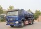 camion blu di aspirazione di vuoto delle acque reflue del camion 6x4 dello spreco delle acque luride di colore 336HP