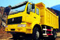 Capacità di carico di colore SINOTRUK SWZ del volume giallo dell'autocarro con cassone ribaltabile 6x4 7-15m3 e di 20 tonnellate