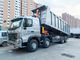 Ruote di Sinotruk HOWO A7 Tipper Dump Truck 8x4 12 40 tonnellate