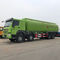 L'annuncio pubblicitario di bassa potenza di HOWO Euro2 Euro4 trasporta il camion cisterna su autocarro del combustibile derivato del petrolio di 8x4 38000L