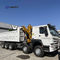 Braccio pieghevole Crane With Lifting Axle di Howo 16 Wheeler Dump Truck With 10T