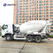 Howo Sinotruk 9 sedili cubici del camion due del miscelatore di cemento di 10m3 12CBM