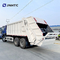 secchio d'attaccatura del camion del compattatore di rifiuti delle ruote di 15m3 Sinotruk Howo 6x4 10
