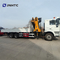Shacman 8x4 F3000 12 tonnellate di camion ha montato la ruota diritta del braccio 12 della gru 4