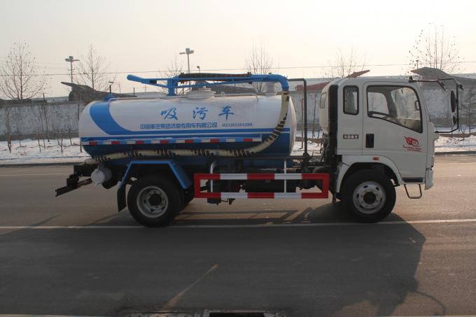 Camion di aspirazione delle acque luride di howo dell'EURO II 6M3 290hp, velocità 500r/min della pompa
